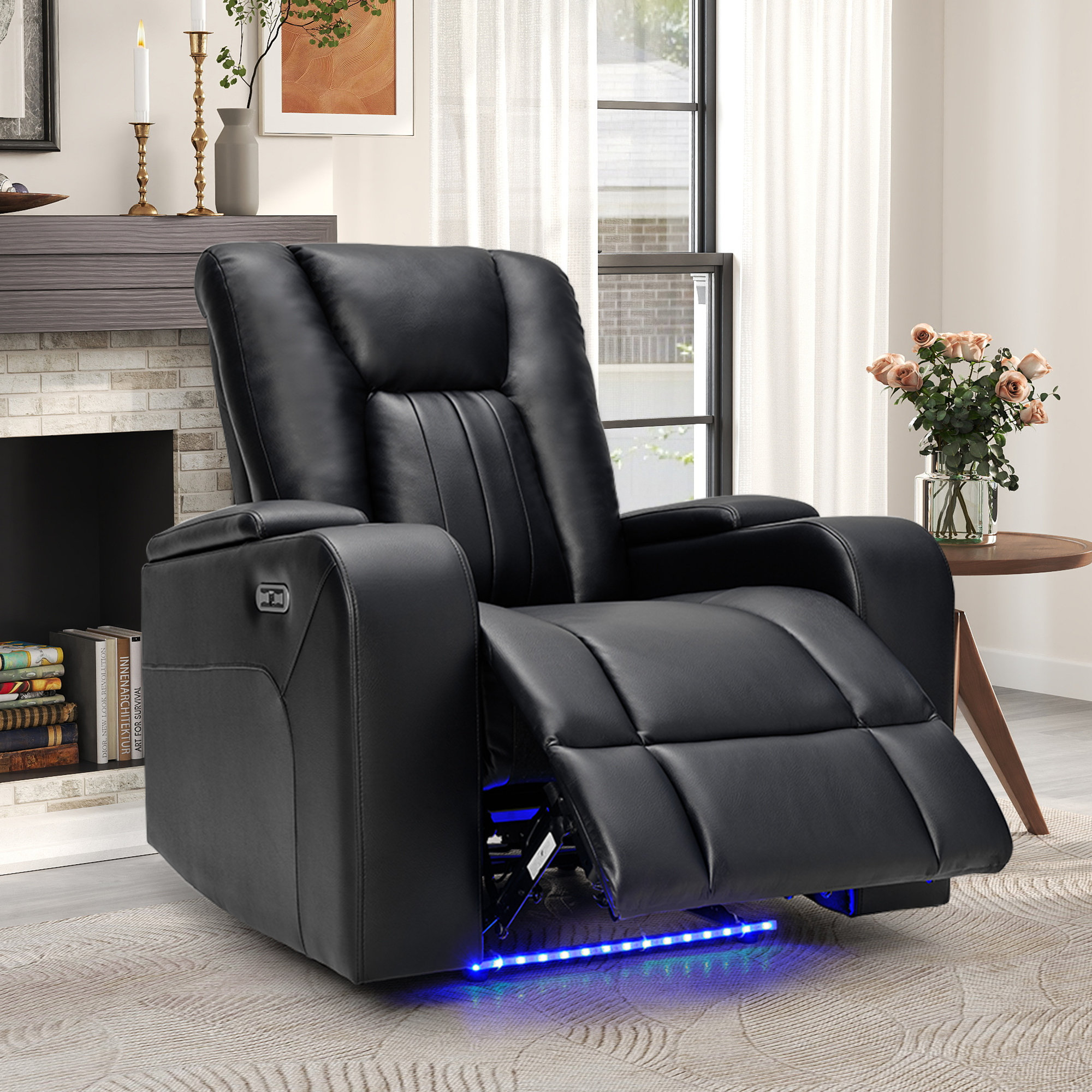 Electric recliner lounge with usb discount